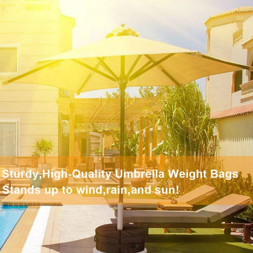 KG0043 Umbrella Base Weight Bag Heavy Duty Round Sandbag Support Bag for Cantilever Patio Umbrella KG0043 Umbrella Base Weight Bag Heavy Duty Round Sandbag Support Bag for Cantilever Patio Umbrella